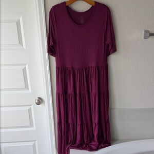 Kyte BABY Plum Maxi Dress